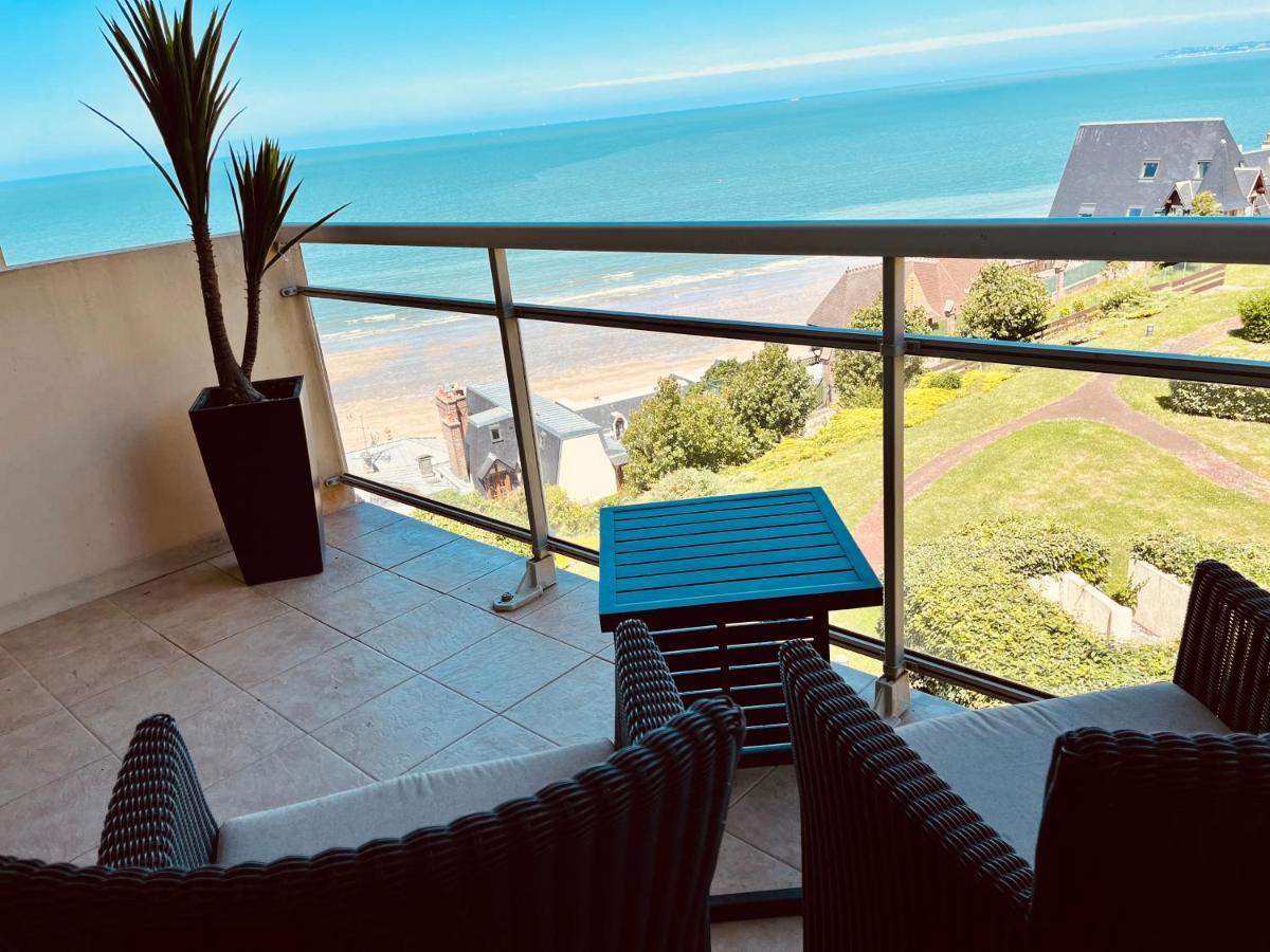 Studio, vue mer à 150m de la plage Trouville-sur-Mer Eksteriør bilde