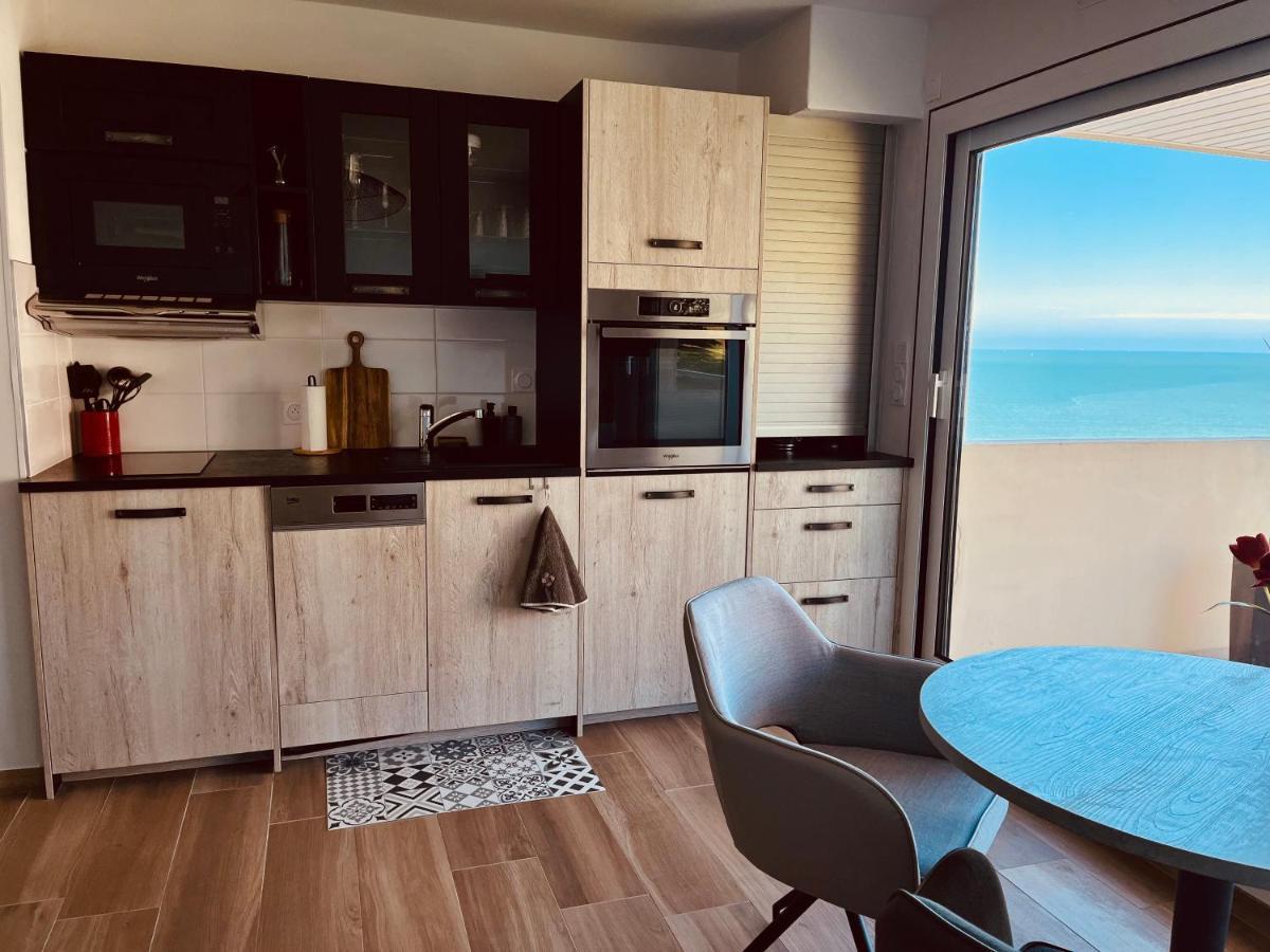 Studio, vue mer à 150m de la plage Trouville-sur-Mer Eksteriør bilde